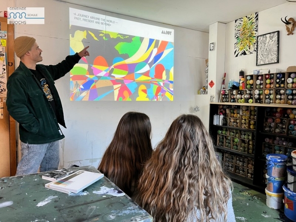 Freiwilliges Angebot: Besuch im Atelier von Adrian Gander (ANOY)